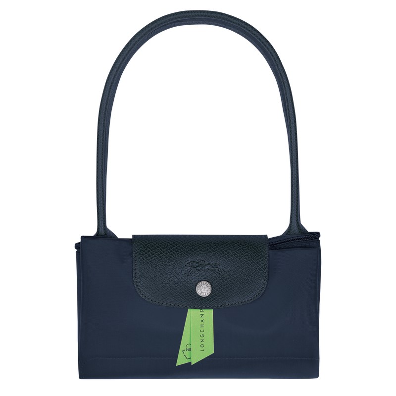 Longchamp Le Pliage Green M Tote Bag Azul Marino | CY1948035