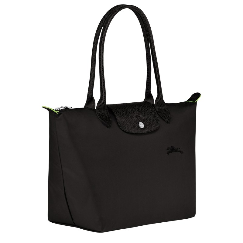 Longchamp Le Pliage Green M Tote Bag Negras | ZJ7054982