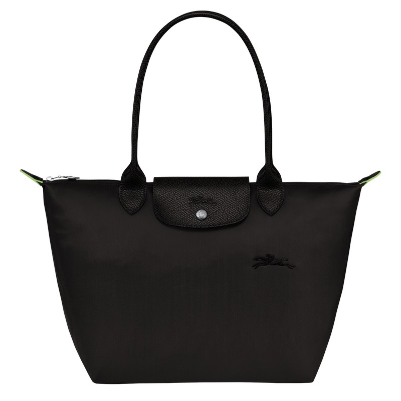 Longchamp Le Pliage Green M Tote Bag Negras | ZJ7054982