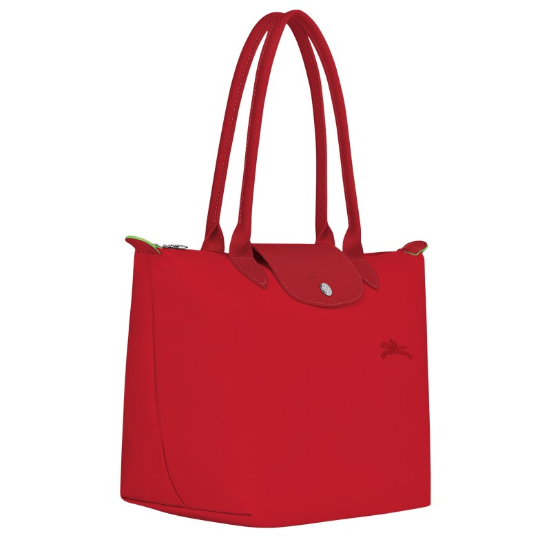 Longchamp Le Pliage Green M Tote Bag Tomato | YG3610785