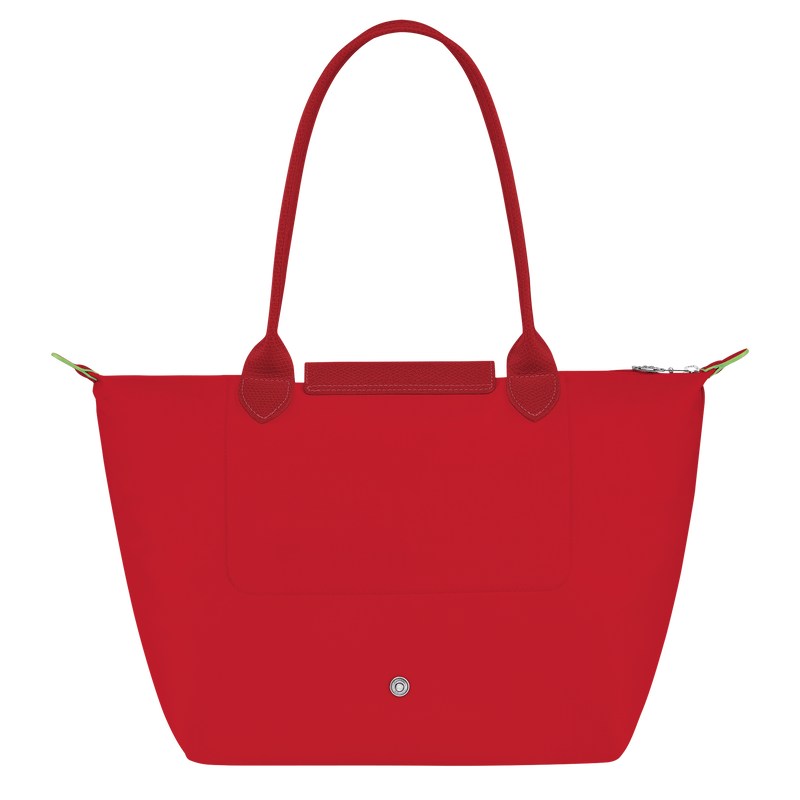 Longchamp Le Pliage Green M Tote Bag Tomato | YG3610785