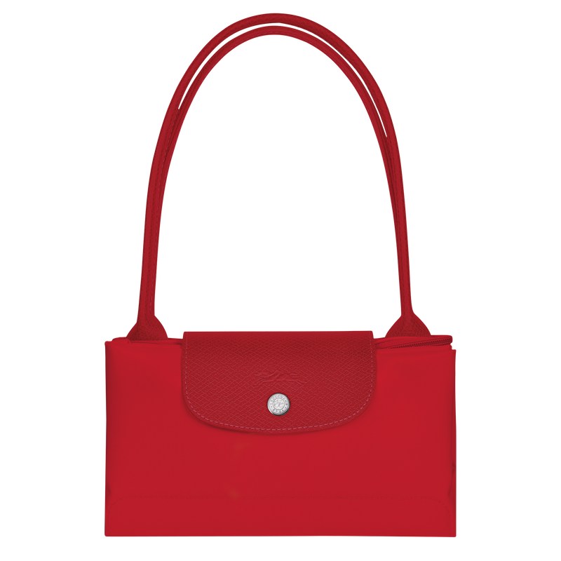 Longchamp Le Pliage Green M Tote Bag Tomato | YG3610785