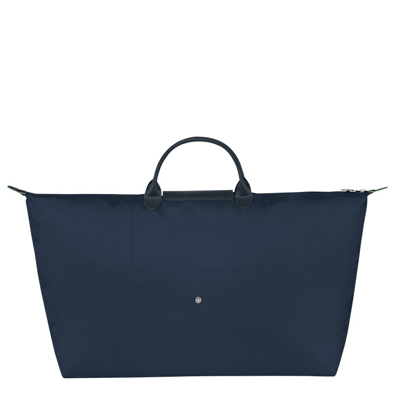 Longchamp Le Pliage Green M Travel Bag Azul Marino | OC2435790