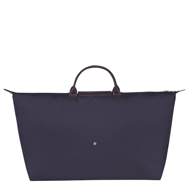 Longchamp Le Pliage Green M Travel Bag Bilberry | YZ2741839