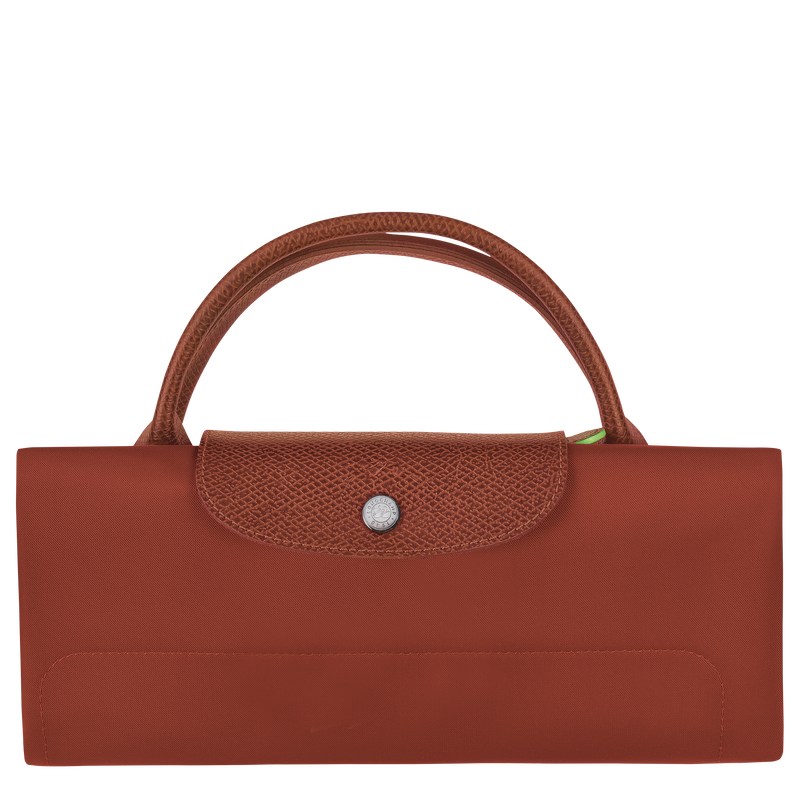 Longchamp Le Pliage Green M Travel Bag Chestnut | ML4896021