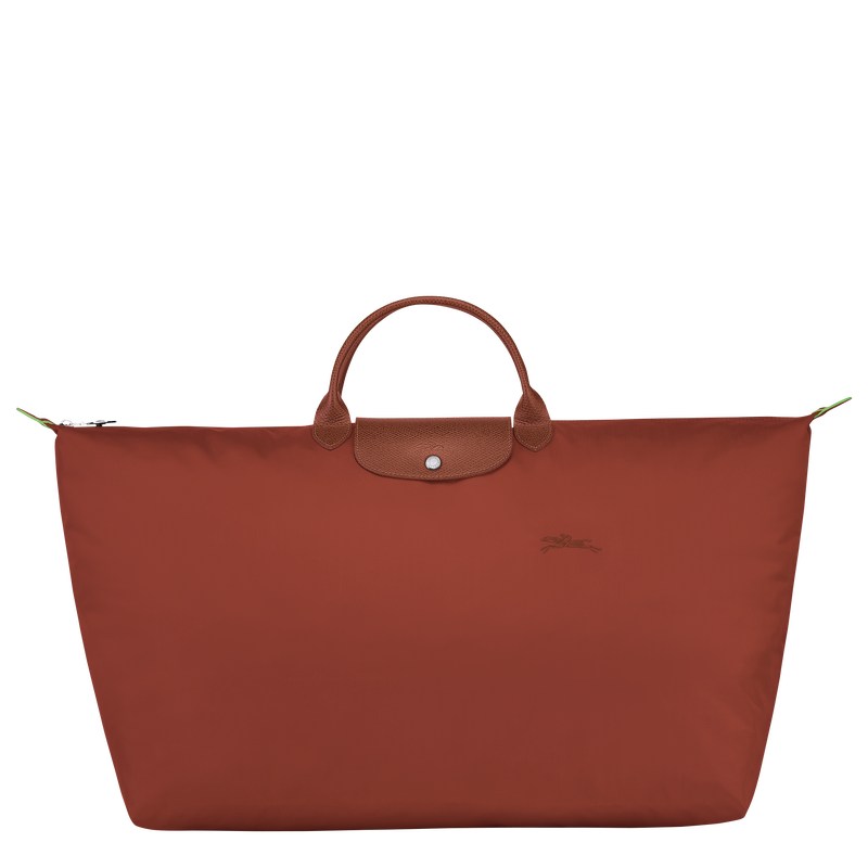 Longchamp Le Pliage Green M Travel Bag Chestnut | ML4896021