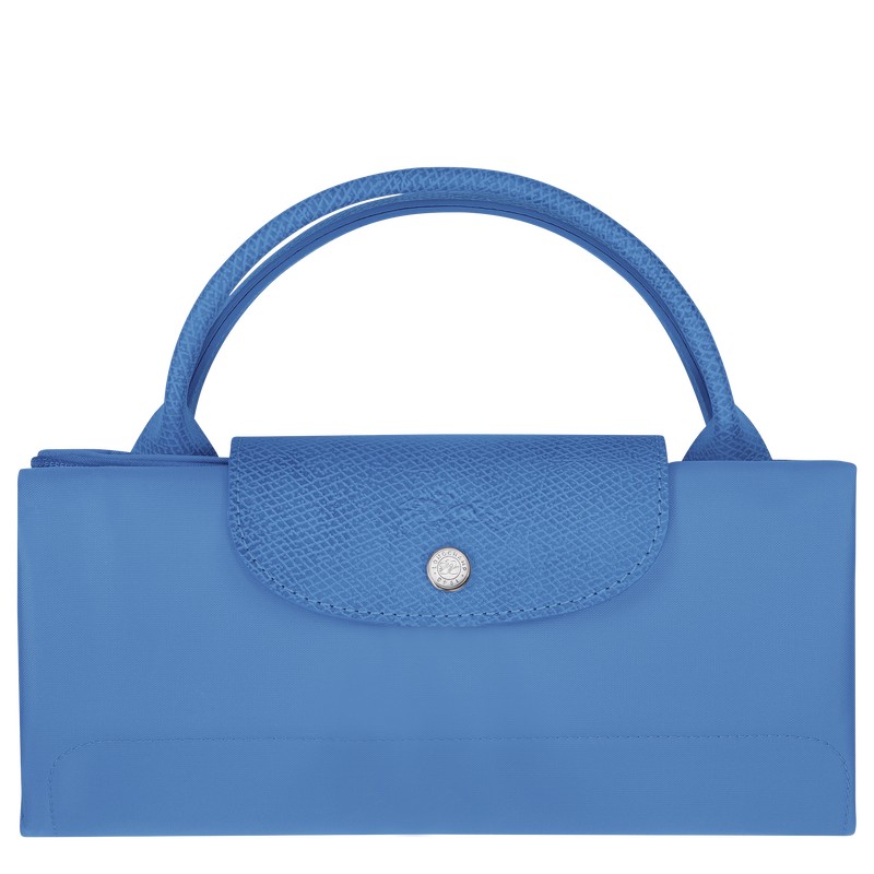 Longchamp Le Pliage Green M Travel Bag Cornflower | CG3186592