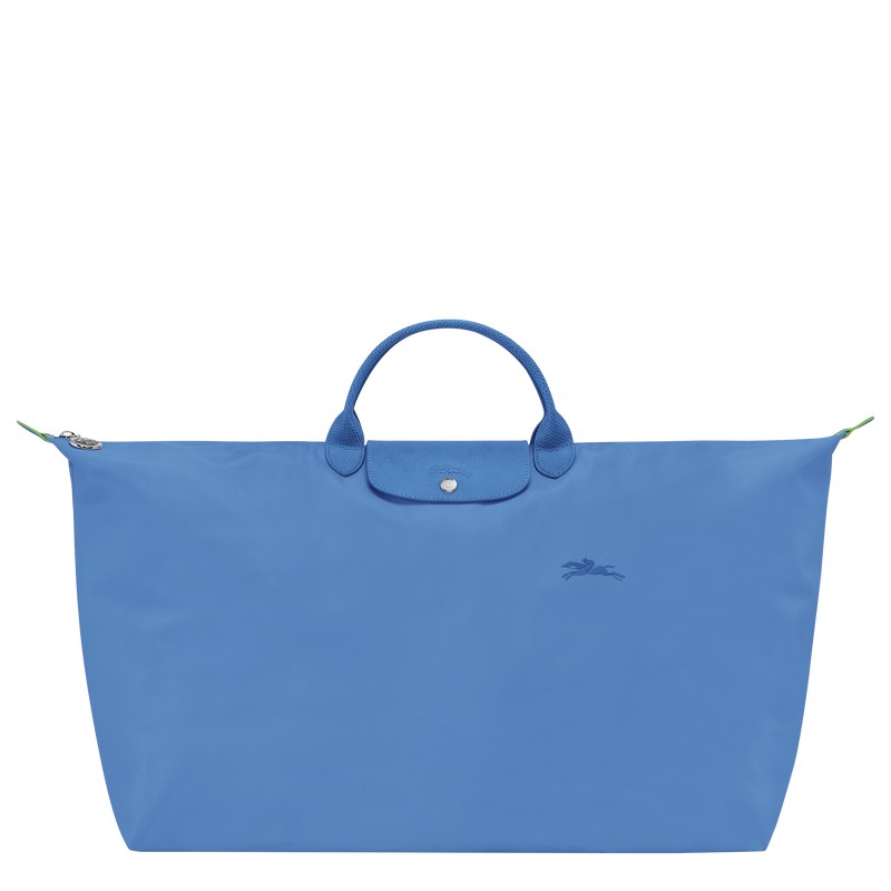 Longchamp Le Pliage Green M Travel Bag Cornflower | CG3186592