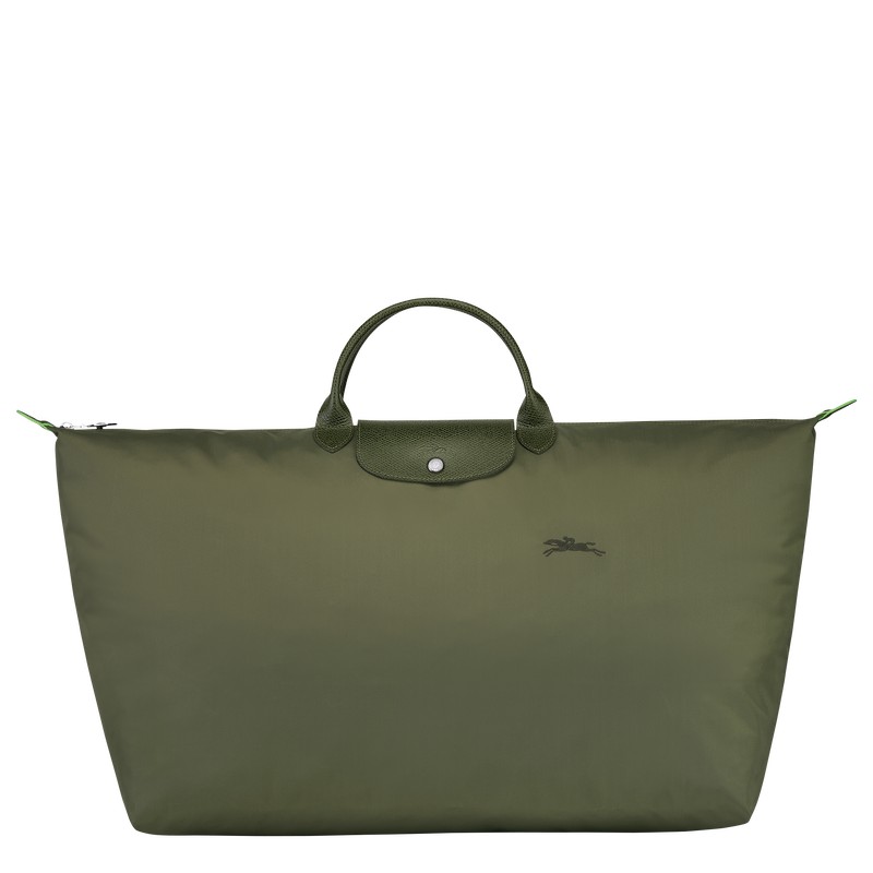 Longchamp Le Pliage Green M Travel Bag Forest | NZ9207536