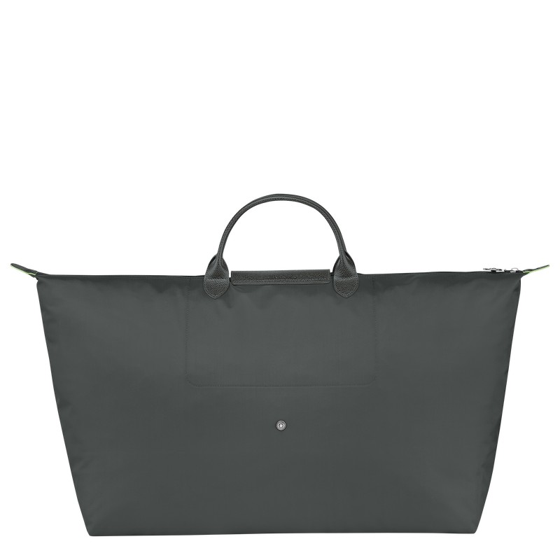 Longchamp Le Pliage Green M Travel Bag Graphite | FQ1498652