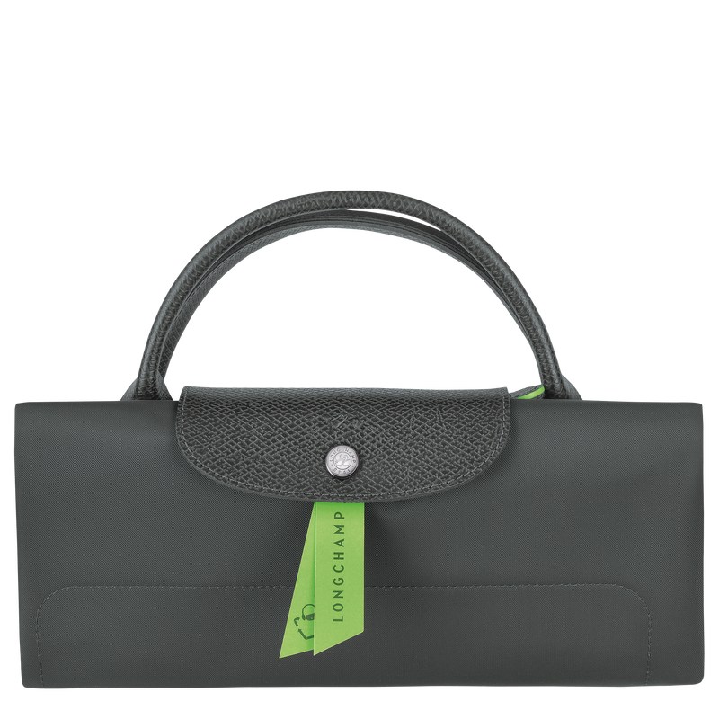 Longchamp Le Pliage Green M Travel Bag Graphite | WK4102753