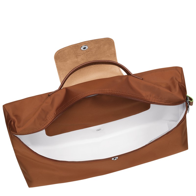 Longchamp Le Pliage Green S Briefcase Cognac | ZX4983016