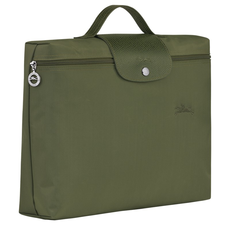 Longchamp Le Pliage Green S Briefcase Forest | AV3542780