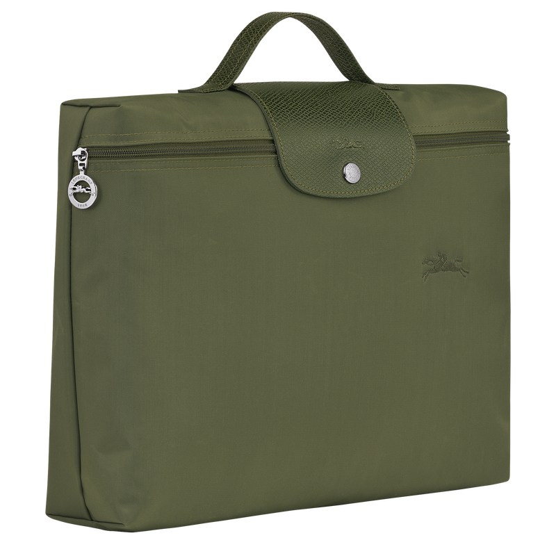 Longchamp Le Pliage Green S Briefcase Forest | XO0687921