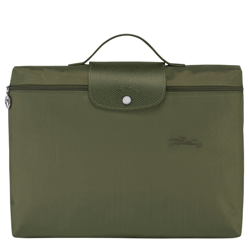 Longchamp Le Pliage Green S Briefcase Forest | XO0687921