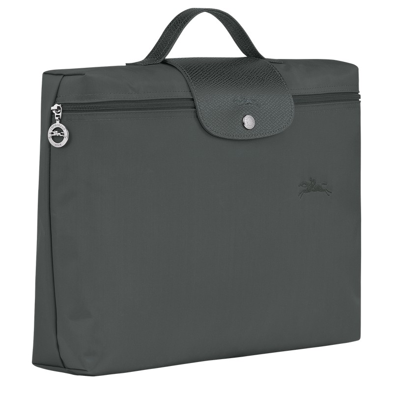 Longchamp Le Pliage Green S Briefcase Graphite | TO5036427