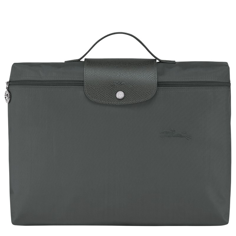 Longchamp Le Pliage Green S Briefcase Graphite | TO5036427