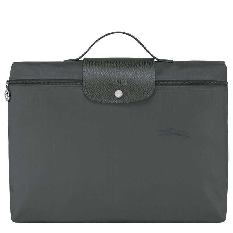 Longchamp Le Pliage Green S Briefcase Graphite | SK5687429