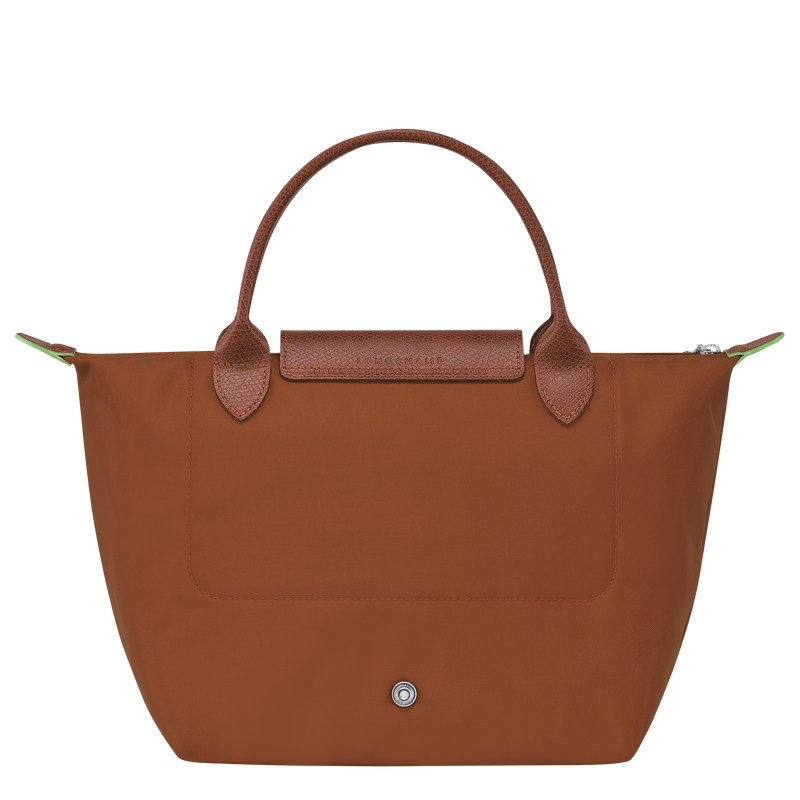 Longchamp Le Pliage Green S Handbag Cognac | EJ1785649