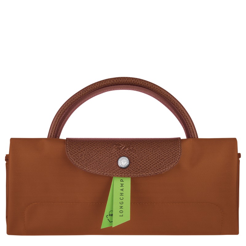 Longchamp Le Pliage Green S Travel Bag Cognac | ET5217840