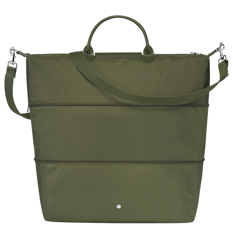 Longchamp Le Pliage Green Travel Bag Expandable Forest | NF5649312