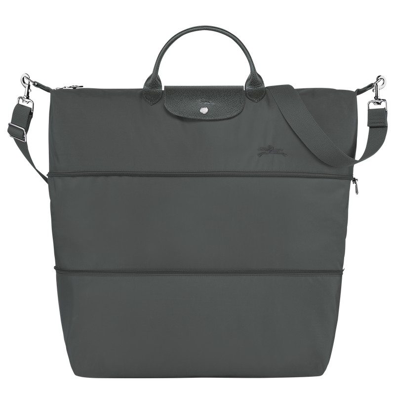 Longchamp Le Pliage Green Travel Bag Expandable Graphite | DA1396825