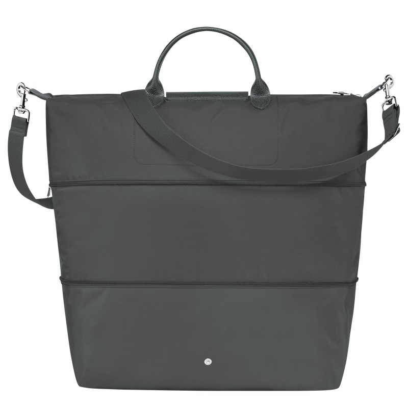 Longchamp Le Pliage Green Travel Bag Expandable Graphite | DS4609182