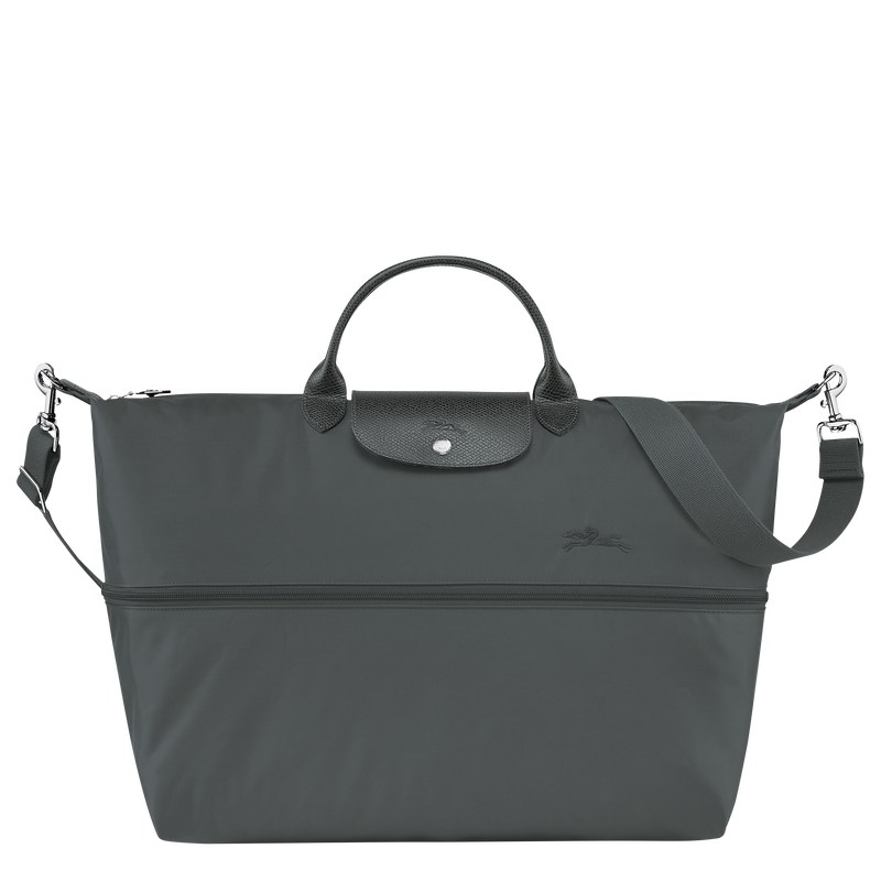 Longchamp Le Pliage Green Travel Bag Expandable Graphite | DS4609182