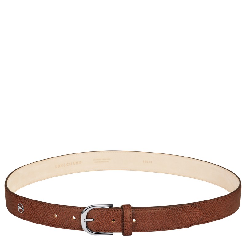 Longchamp Le Pliage Ladies\' Belt Cognac | KH4159067