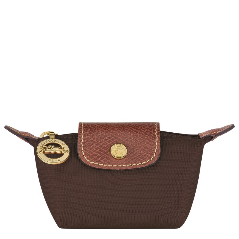 Longchamp Le Pliage Original Coin Purse Ebony | SN4956371