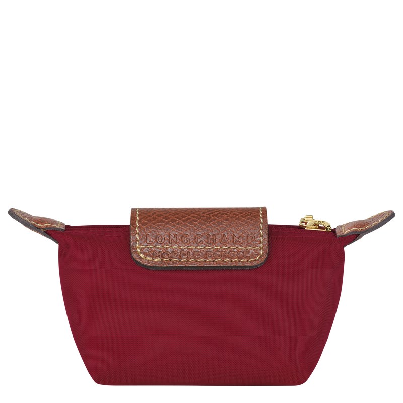 Longchamp Le Pliage Original Coin Purse Rojas | JM9125307