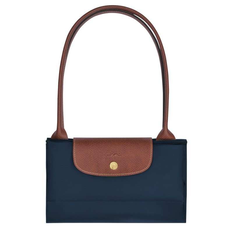 Longchamp Le Pliage Original L Tote Bag Azul Marino | VJ3289015