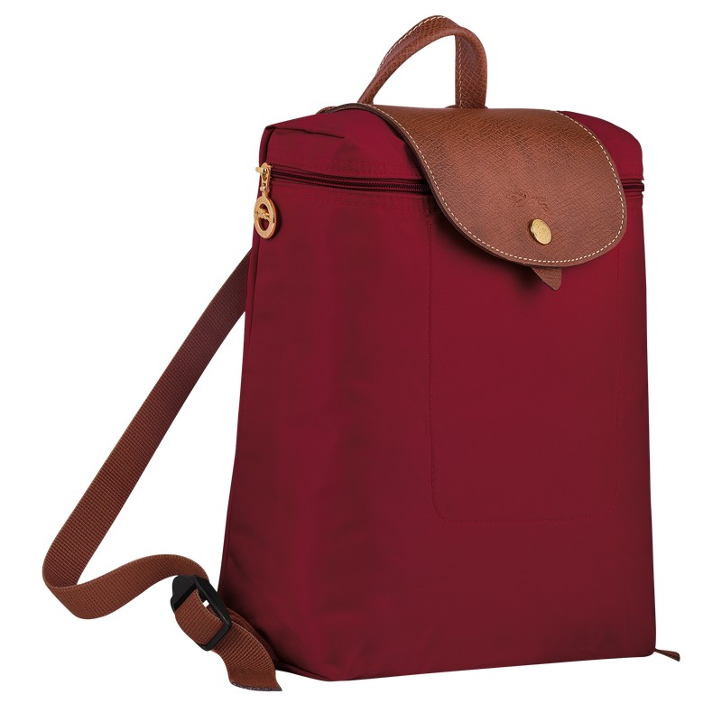 Longchamp Le Pliage Original M Backpack Rojas | CY6510378