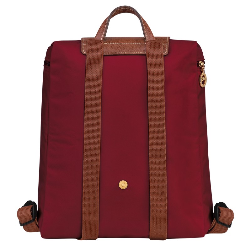 Longchamp Le Pliage Original M Backpack Rojas | CY6510378