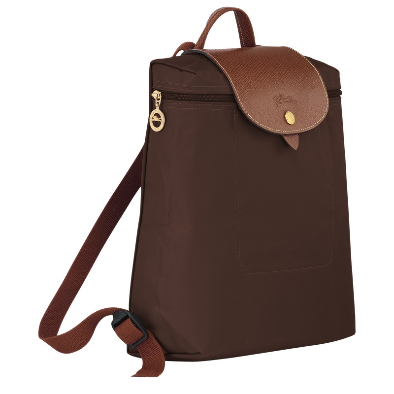 Longchamp Le Pliage Original M Backpack Ebony | YZ5347806