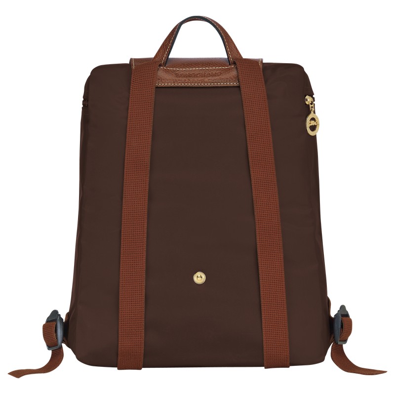 Longchamp Le Pliage Original M Backpack Ebony | YZ5347806