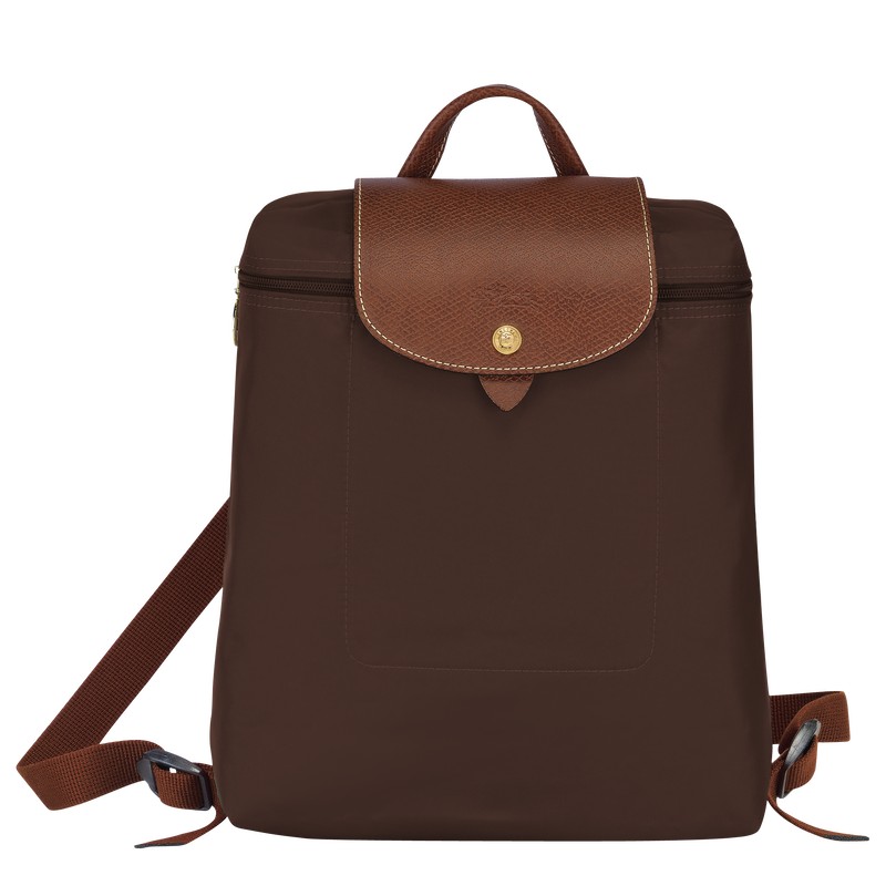 Longchamp Le Pliage Original M Backpack Ebony | YZ5347806