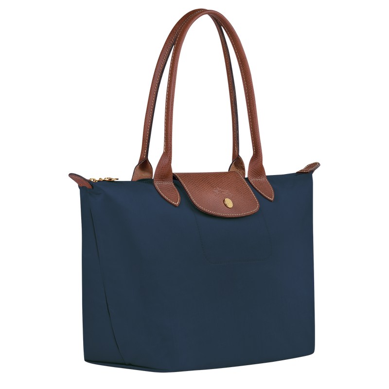 Longchamp Le Pliage Original M Tote Bag Azul Marino | KE5140986