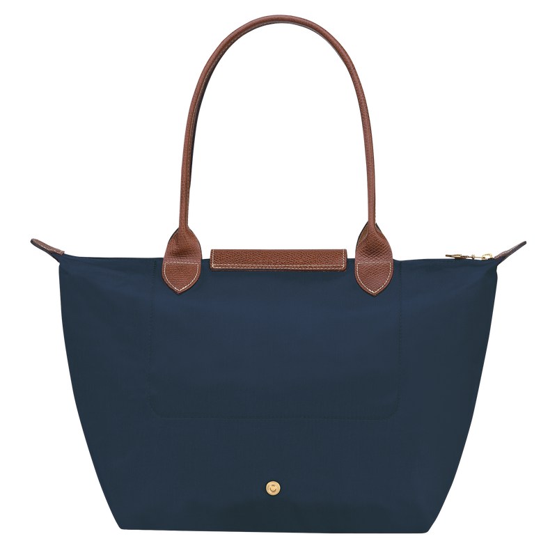 Longchamp Le Pliage Original M Tote Bag Azul Marino | KE5140986