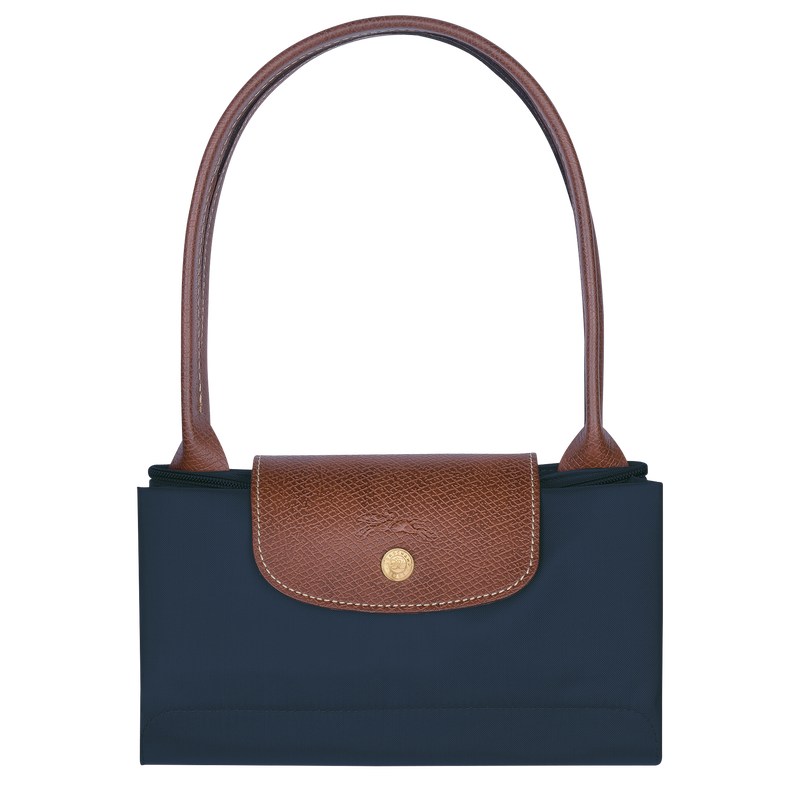 Longchamp Le Pliage Original M Tote Bag Azul Marino | KE5140986