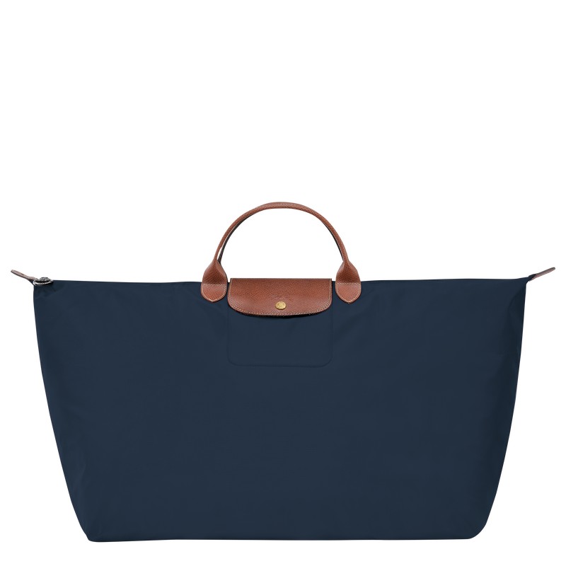 Longchamp Le Pliage Original M Travel Bag Azul Marino | KI5840193