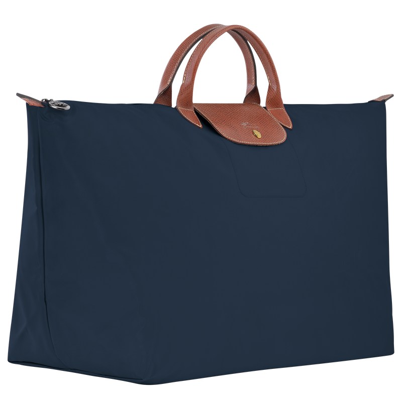 Longchamp Le Pliage Original M Travel Bag Azul Marino | VT7698503