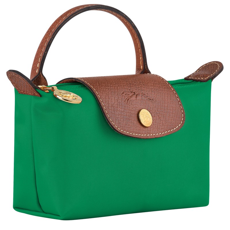 Longchamp Le Pliage Original Pouch With Handle Verde | NG5037629