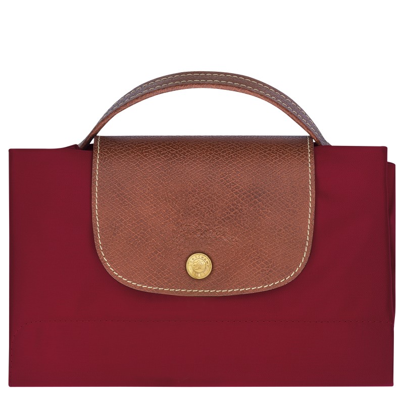 Longchamp Le Pliage Original S Briefcase Rojas | ZK0954267