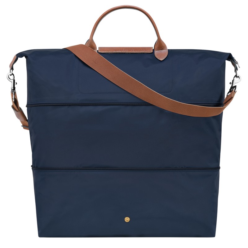 Longchamp Le Pliage Original Travel Bag Expandable Azul Marino | FW5786243