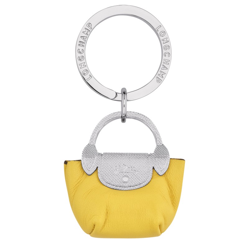 Longchamp Le Pliage Xtra Key Rings Amarillo | YI3816952