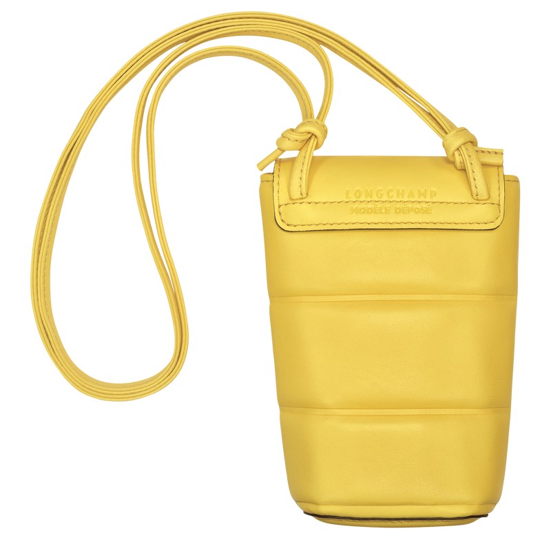 Longchamp Le Pliage Xtra Phone Case Amarillo | LZ6430592