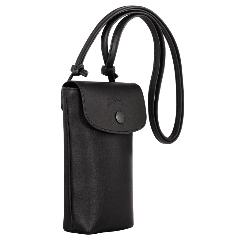 Longchamp Le Pliage Xtra Phone Case With Leather Lace Negras | GX9850476