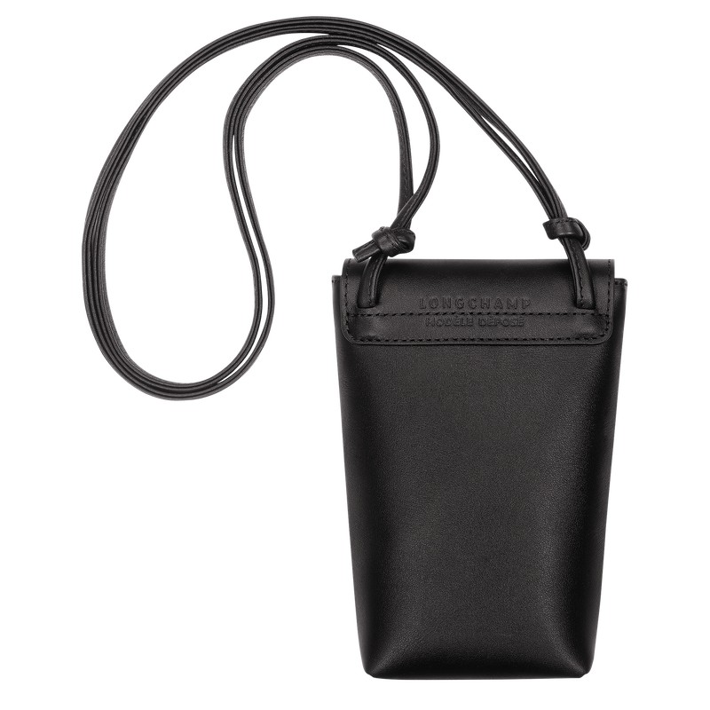 Longchamp Le Pliage Xtra Phone Case With Leather Lace Negras | GX9850476