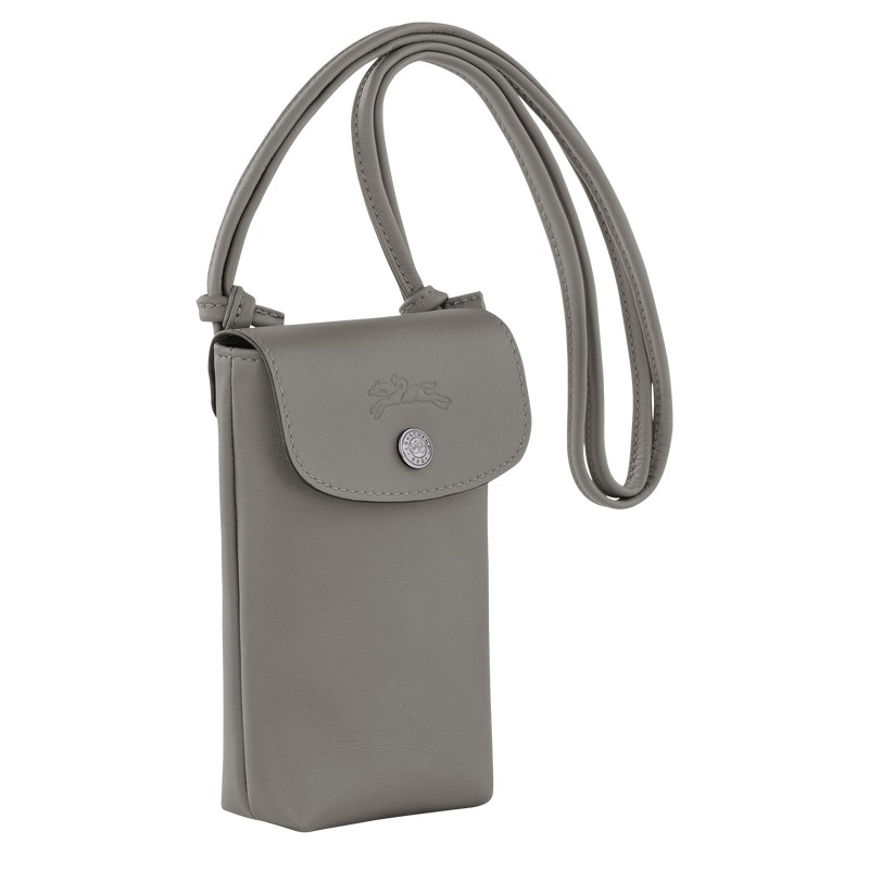 Longchamp Le Pliage Xtra Phone Case With Leather Lace Turtledove | ZI0826471